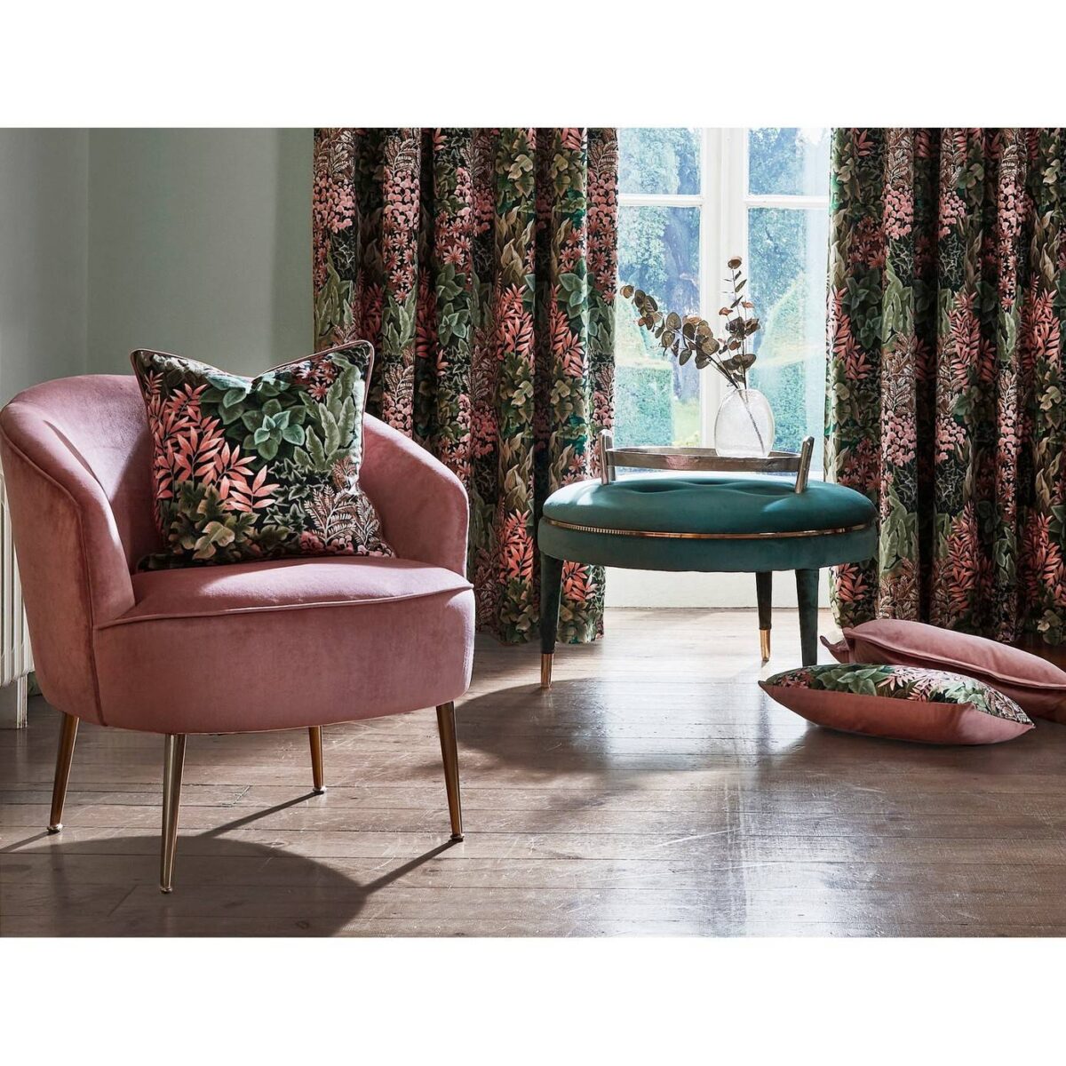 Garden Wall Fabric - Aruba by Garden Wall Fabric - Aruba from