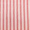 red striped cotton fabric from Jane Churchill