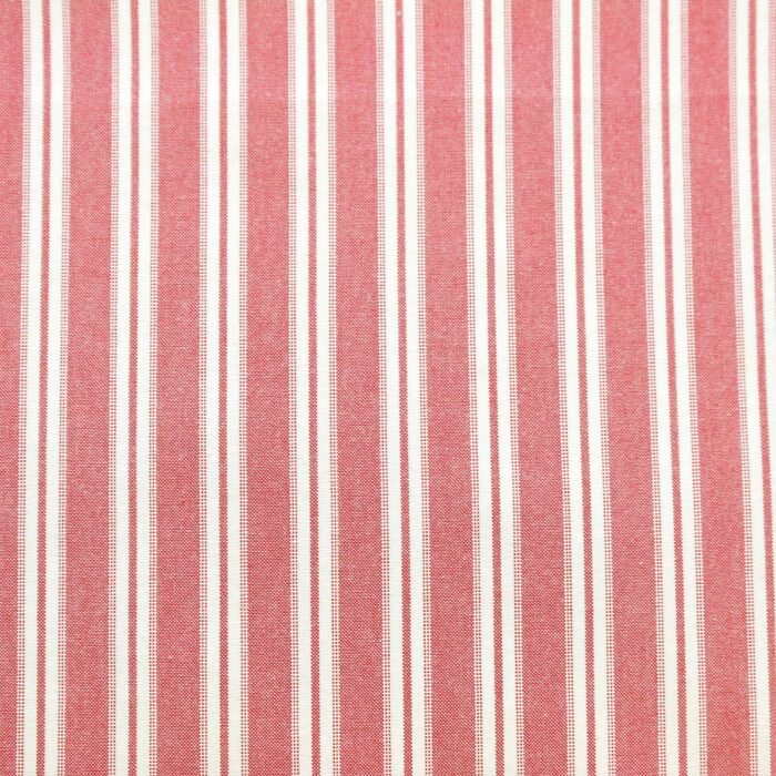 Linhope Stripe Fabric - Red swatch
