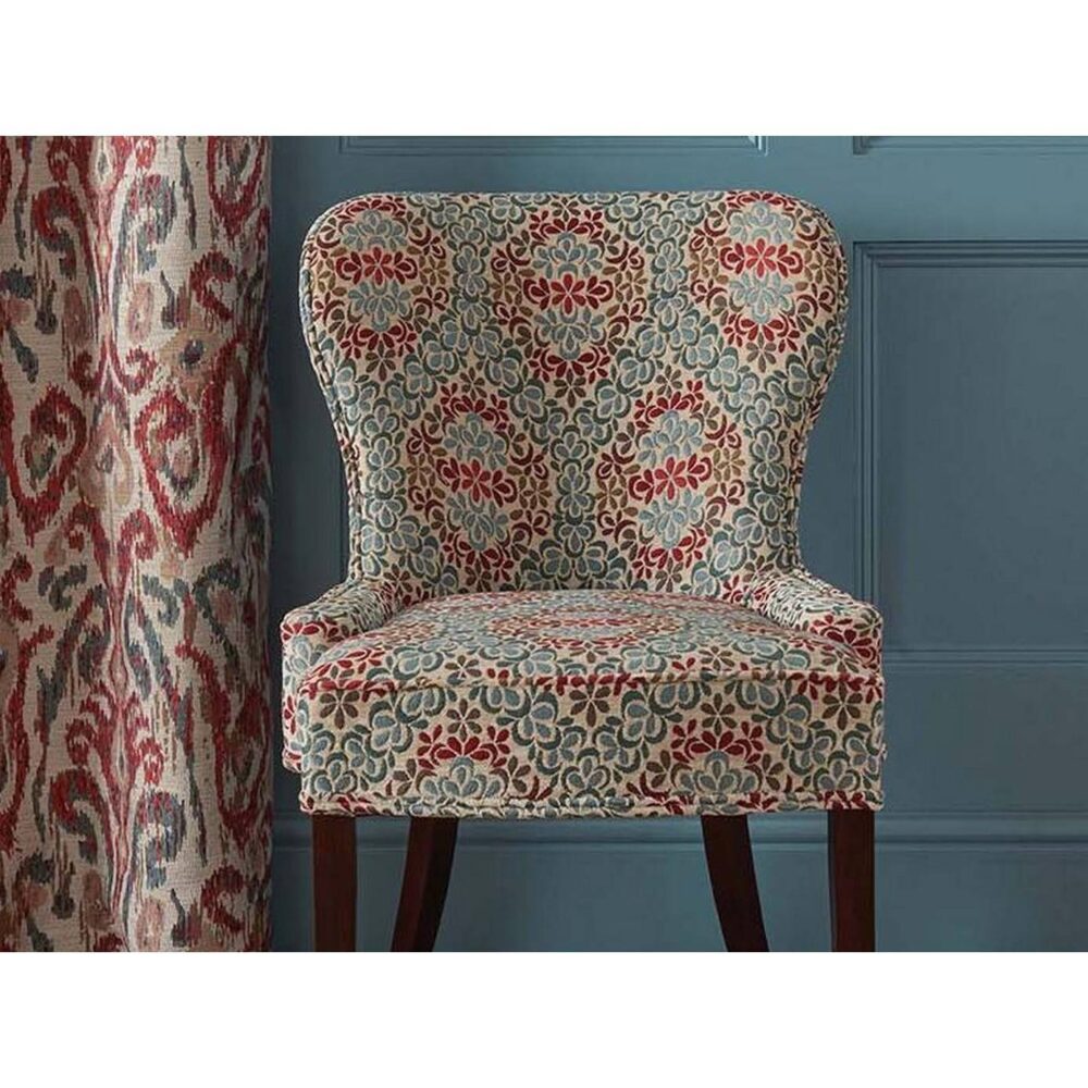 Mandovi Fabric - Duck Egg / Gold / Bronze from