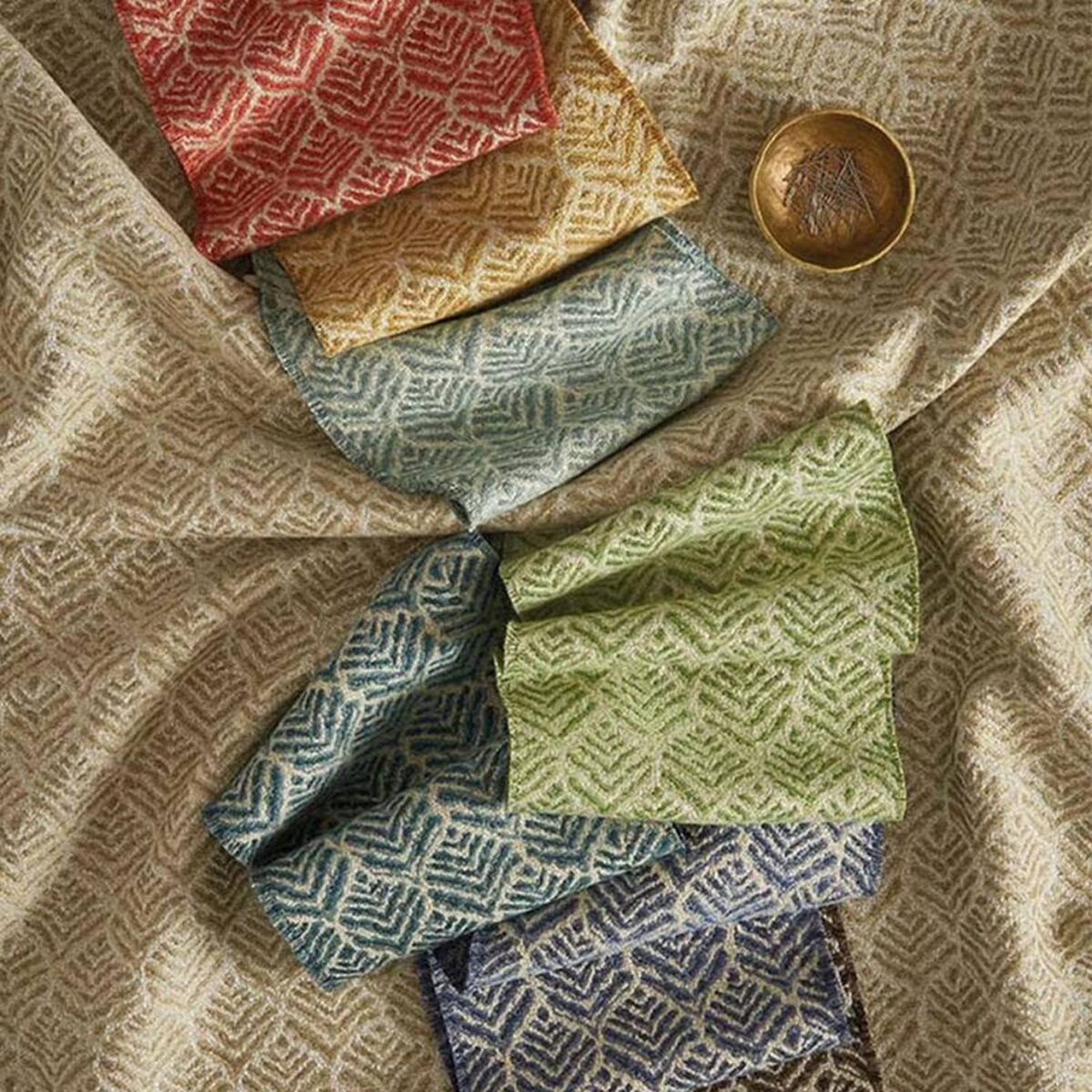 Miran Fabric - Blue by Miran Fabric - Blue from
