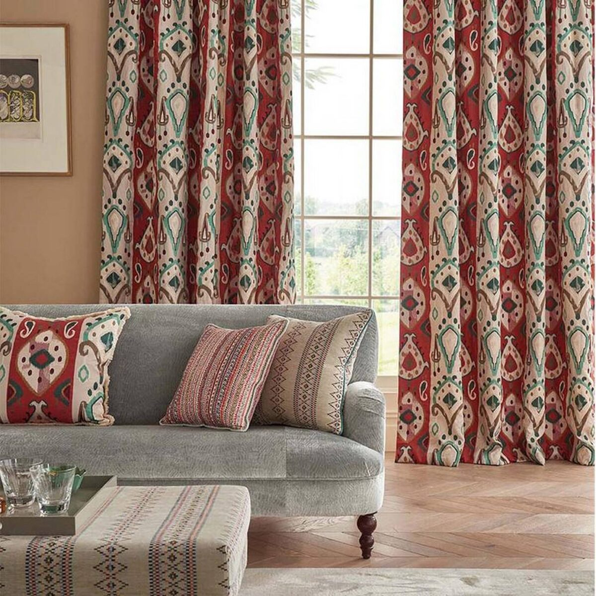 Turfan Fabric - Green by Turfan Fabric - Green from