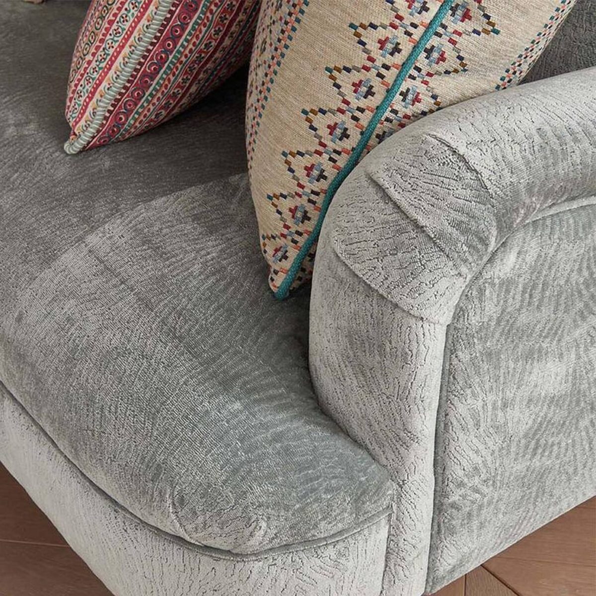 Turfan Fabric - Ivory / Multi by Turfan Fabric - Ivory / Multi from