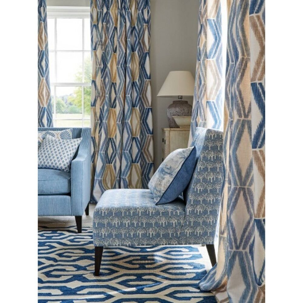 Palma Fabric - Soft Blue by Palma Fabric - Soft Blue from