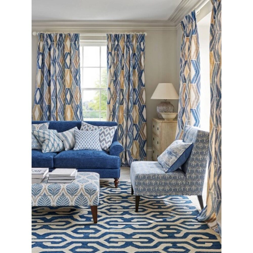 Palma Fabric - Petrol by Palma Fabric - Petrol from