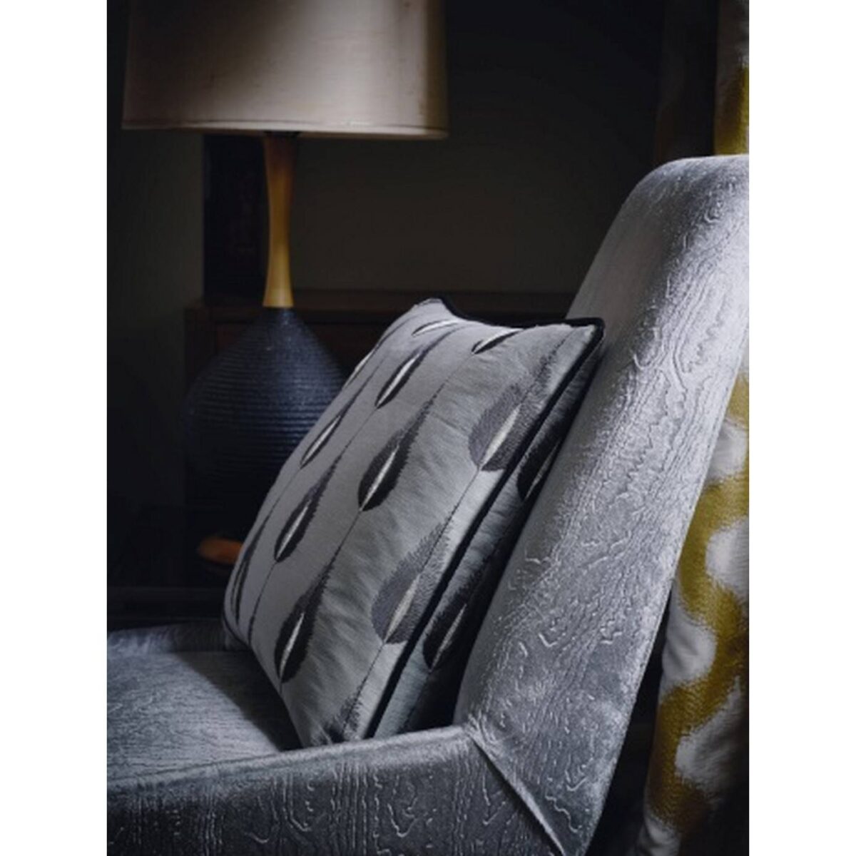 Plato Fabric - Blue by Plato Fabric - Blue from