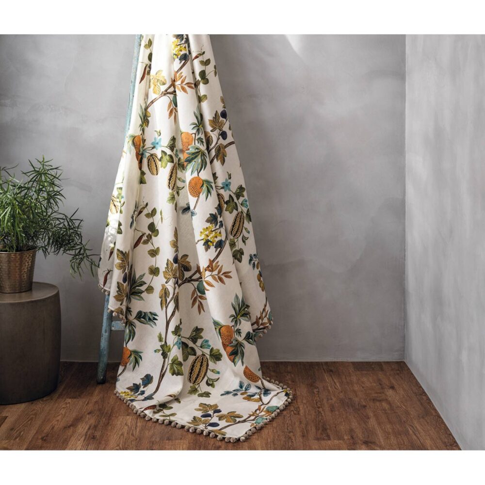 Orchard Velvet Fabric - Terracotta by Orchard Velvet Fabric - Terracotta from