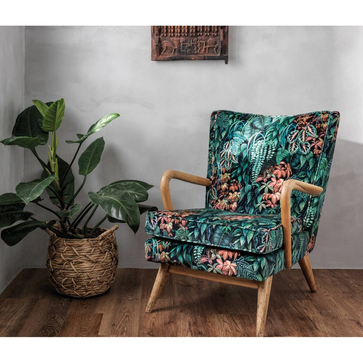 Mansfield Velvet Fabric - Terracotta from