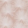 pink botanical cotton fabric from Romo