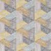 multicolour geometric cotton fabric from Romo