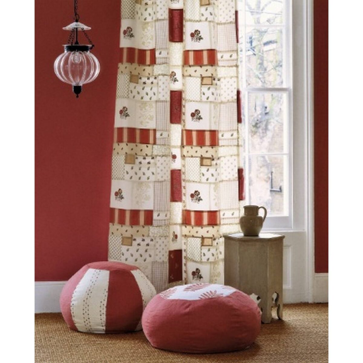 Ferndown Fabric - Red by Ferndown Fabric - Red from