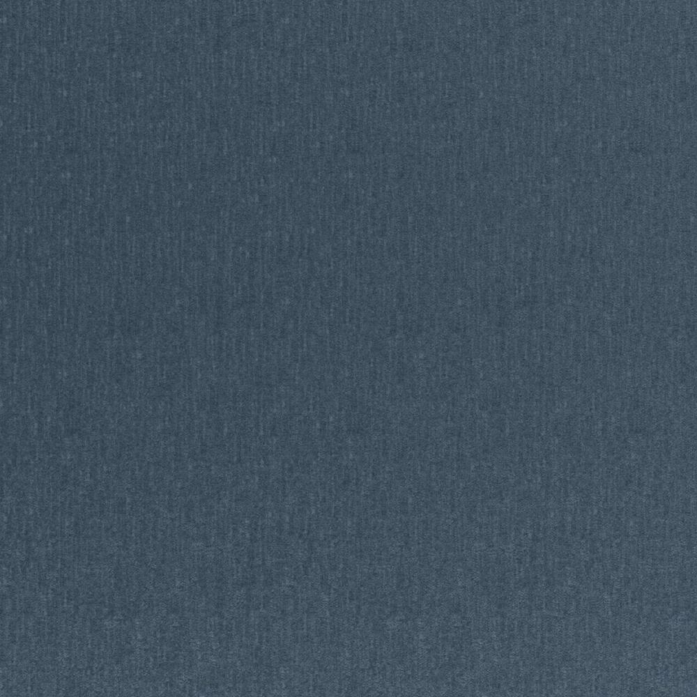 Panaro Fabric - Shale by blue plain velvet-chenille fabric from Wemyss