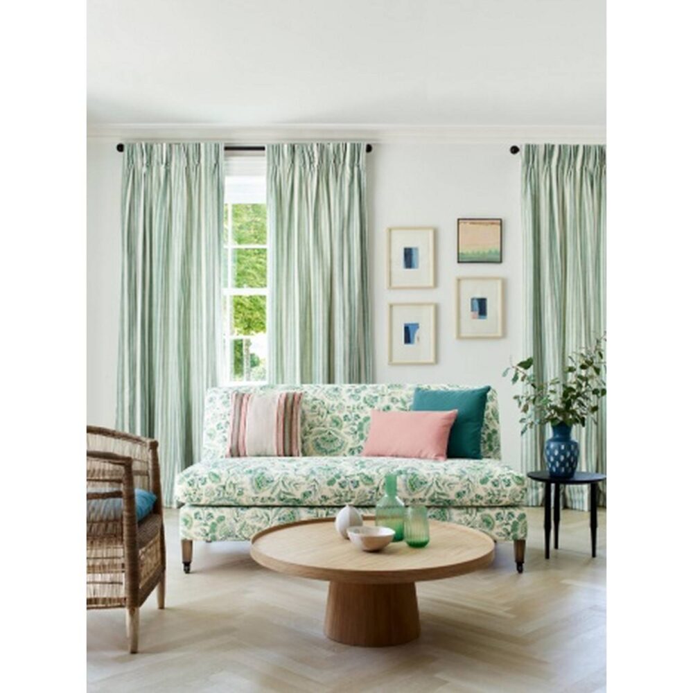 Tulsi Stripe Fabric - Blue from