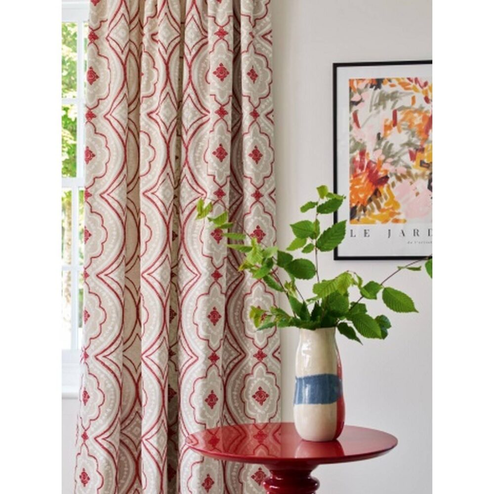 Tulsi Stripe Fabric - Aqua by Tulsi Stripe Fabric - Aqua from