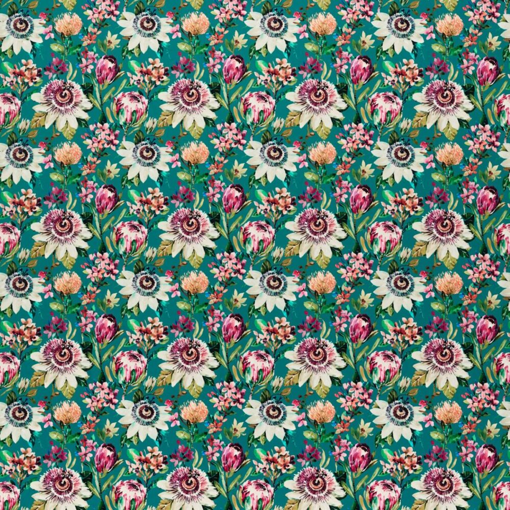 Paradise Fabric - Teal Velvet by Paradise Fabric - Teal Velvet from