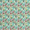 blue botanical printed fabric from Studio G