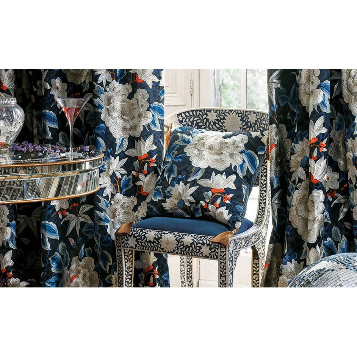 Lavinia Fabric - Blue Haze by Lavinia Fabric - Blue Haze from