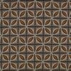 black-grey geometric jacquard fabric from Romo
