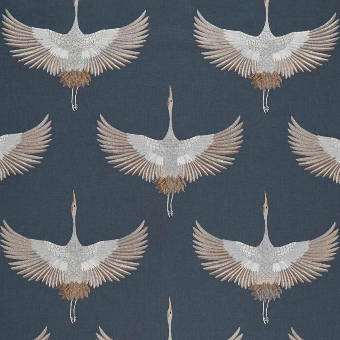 Demoiselle Fabric - Midnight swatch
