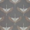 black-grey animal embroideried fabric from Kai