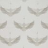 black-grey animal embroideried fabric from Kai