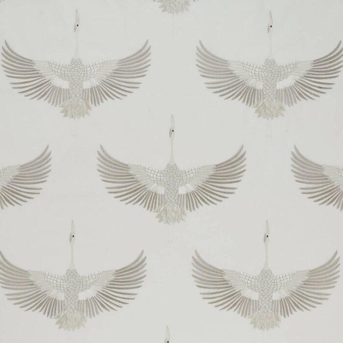 Demoiselle Fabric - Silver swatch
