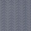 blue geometric velvet-chenille fabric from Kai