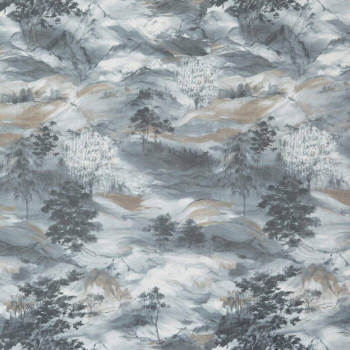 Pirin Fabric - Ink swatch