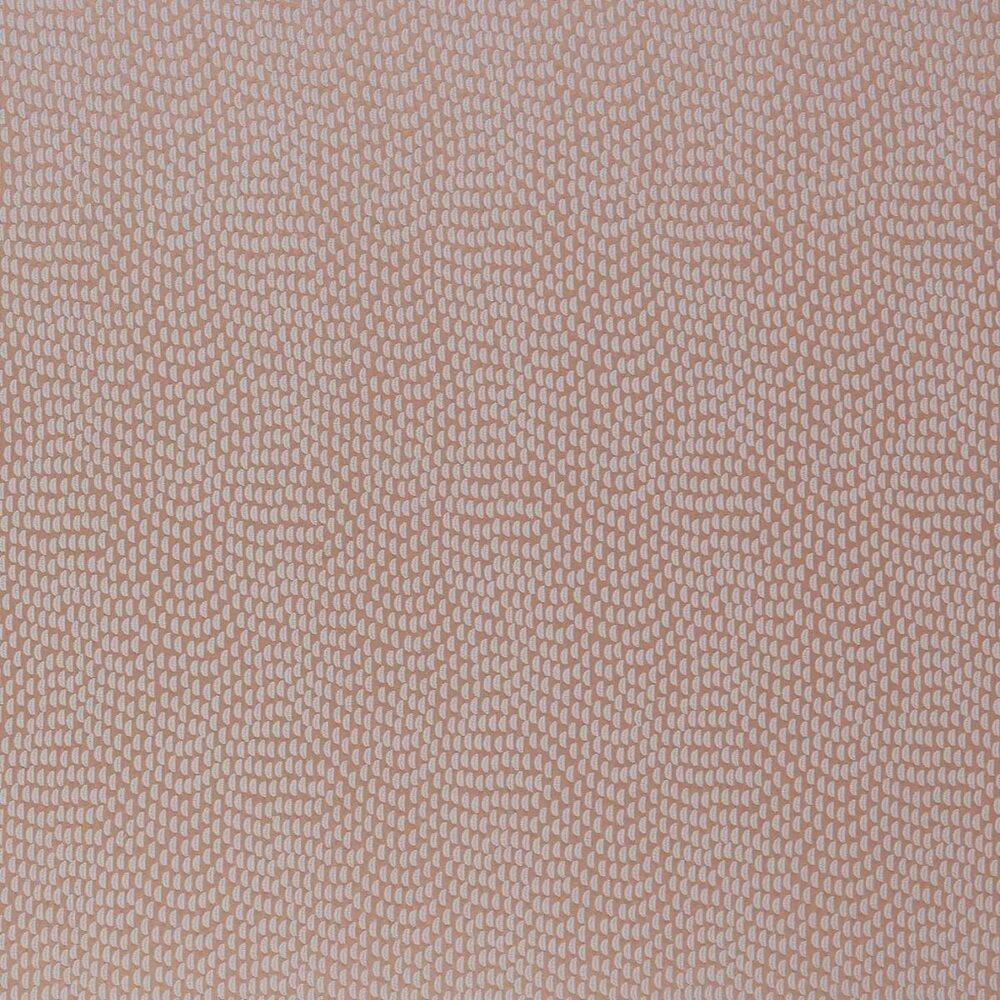Sudetes Fabric - Terracotta by brown spotted jacquard fabric from Kai