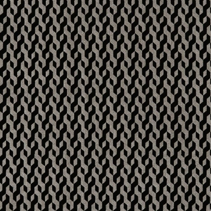 Dione Fabric - Charcoal swatch