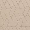 neutral geometric jacquard fabric from Kai
