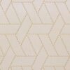neutral geometric jacquard fabric from Kai
