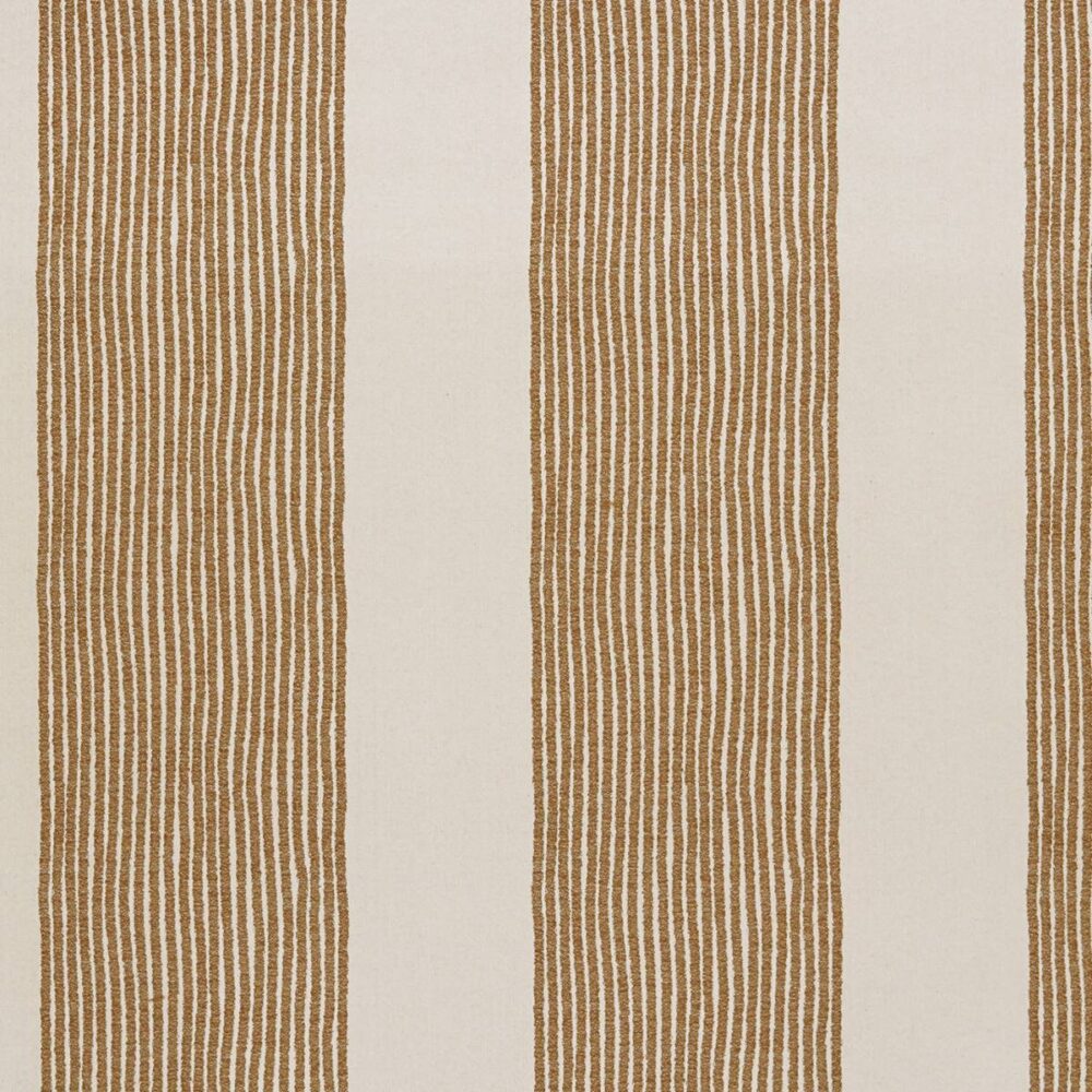 brown striped jacquard fabric from Kai