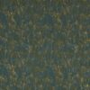green botanical woven fabric from Kai