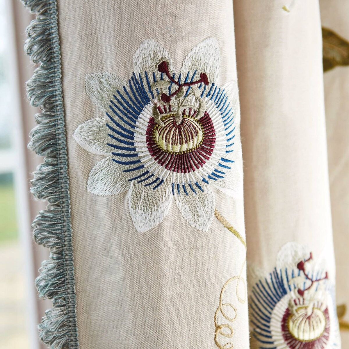 Bellis Fabric - Silver Fern by Bellis Fabric - Silver Fern from