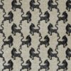 black-grey animal velvet-chenille fabric from Kai