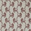 red animal velvet-chenille fabric from Kai