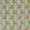yellow animal velvet-chenille fabric from Kai