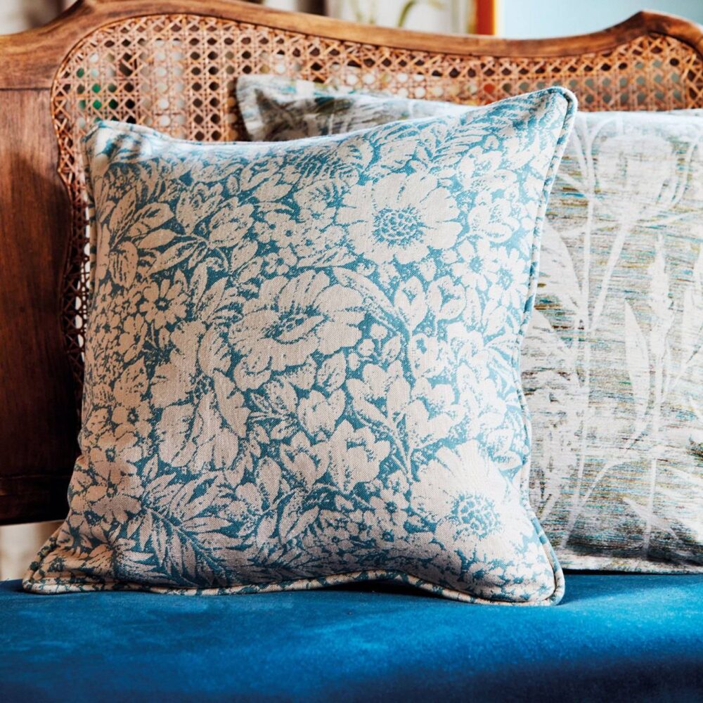 Meadow Fields Fabric - Linen by Meadow Fields Fabric - Linen from
