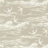 brown animal cotton fabric from Sanderson