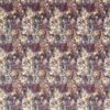 purple botanical velvet-chenille fabric from Studio G