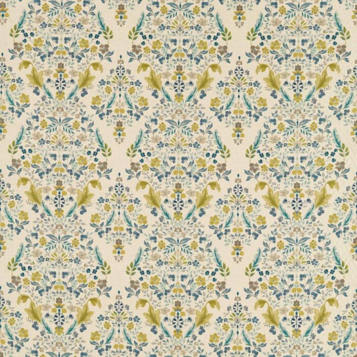 Gawthorpe Fabric - Mineral / Linen swatch