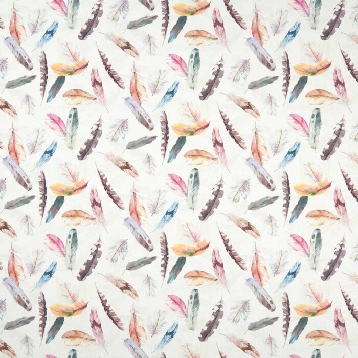 Feather Fabric - Cream swatch