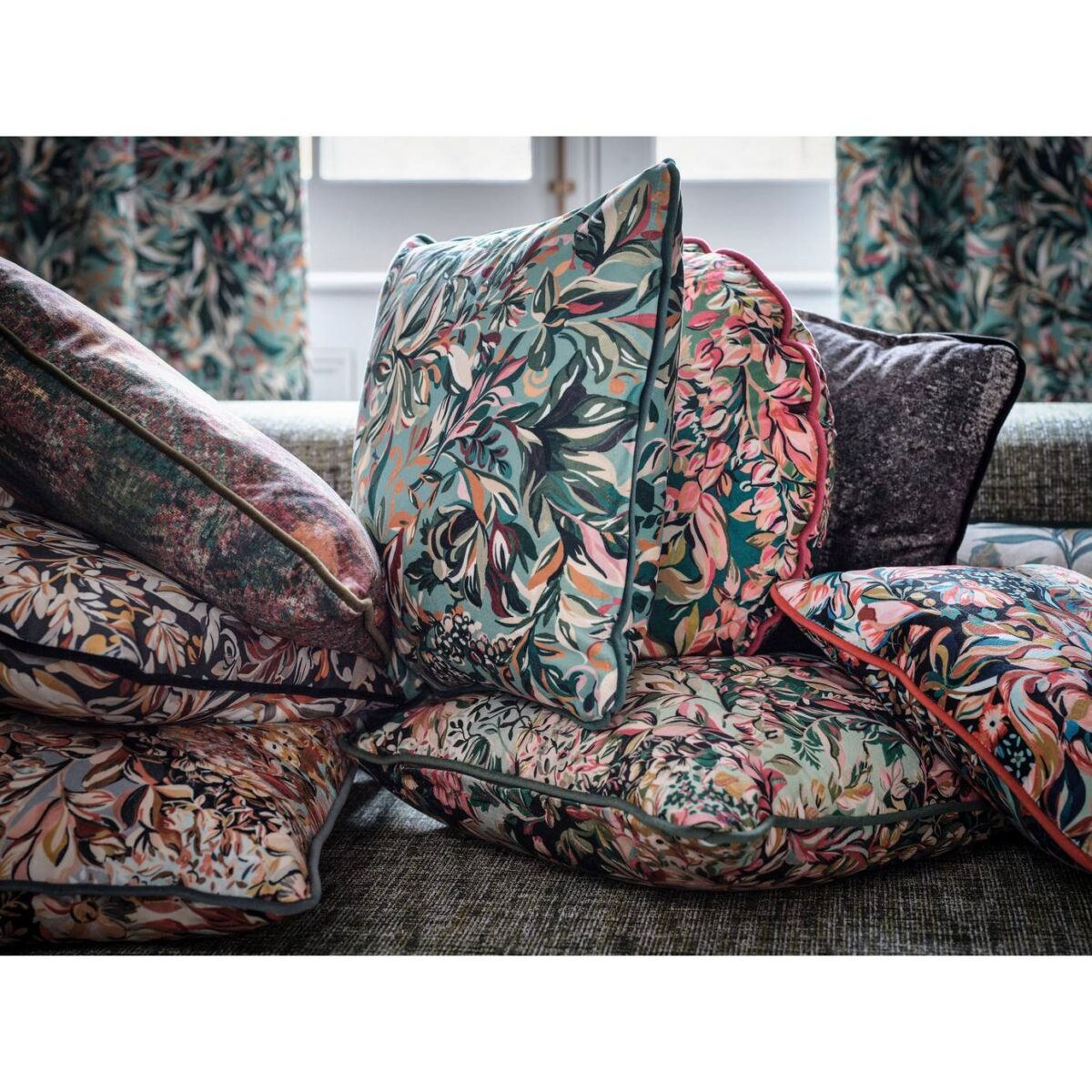Elmsdale Fabric - Noir by Elmsdale Fabric - Noir from
