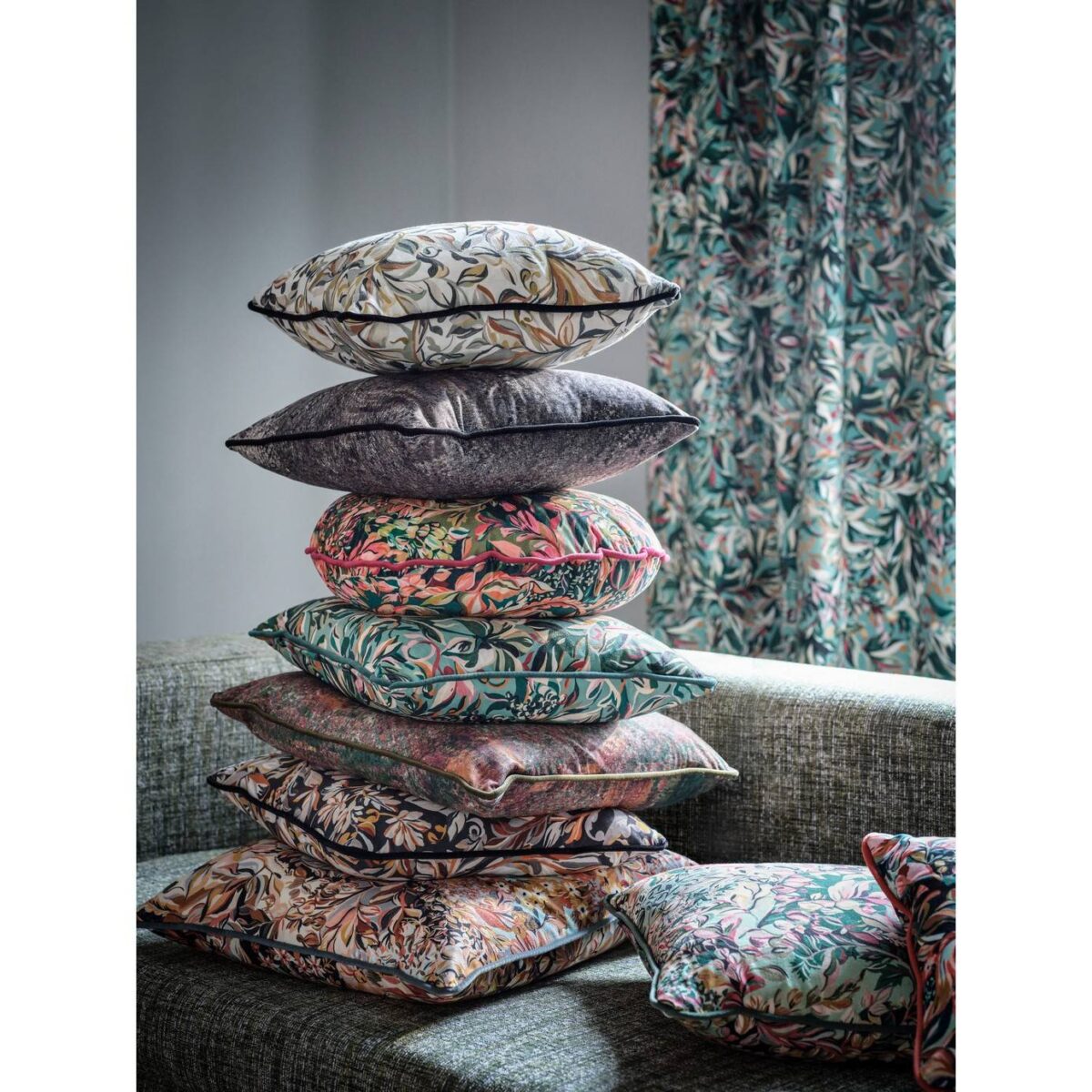 Elmsdale Fabric - Noir by Elmsdale Fabric - Noir from
