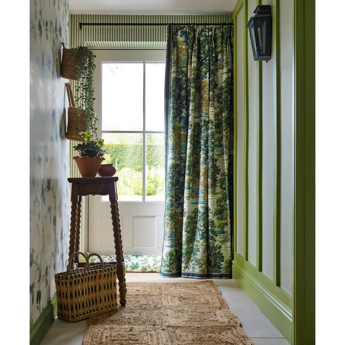 Ancient Canopy Fabric - Forest Green from