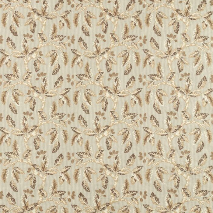 Oaknut Stripe Fabric - Flax / Multi swatch