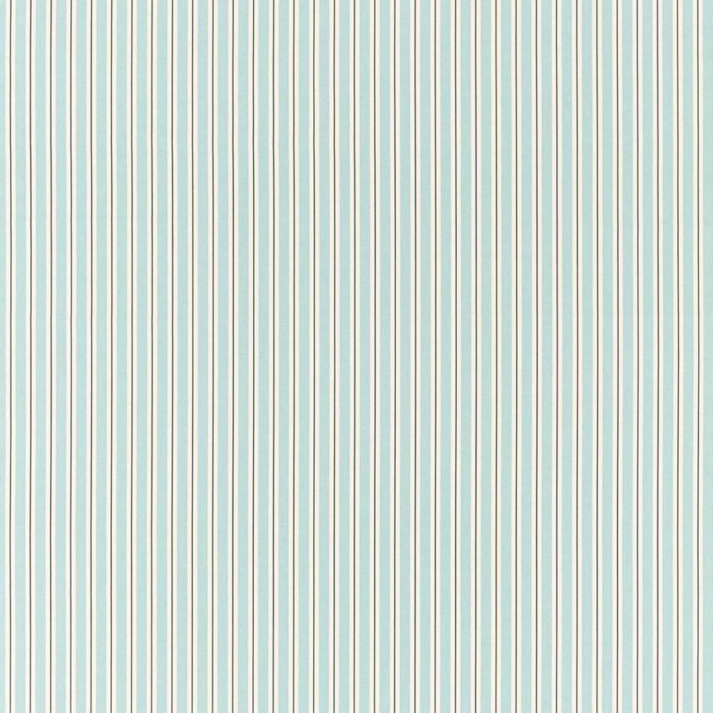 blue striped cotton fabric from Studio G