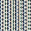 blue geometric cotton fabric from Studio G