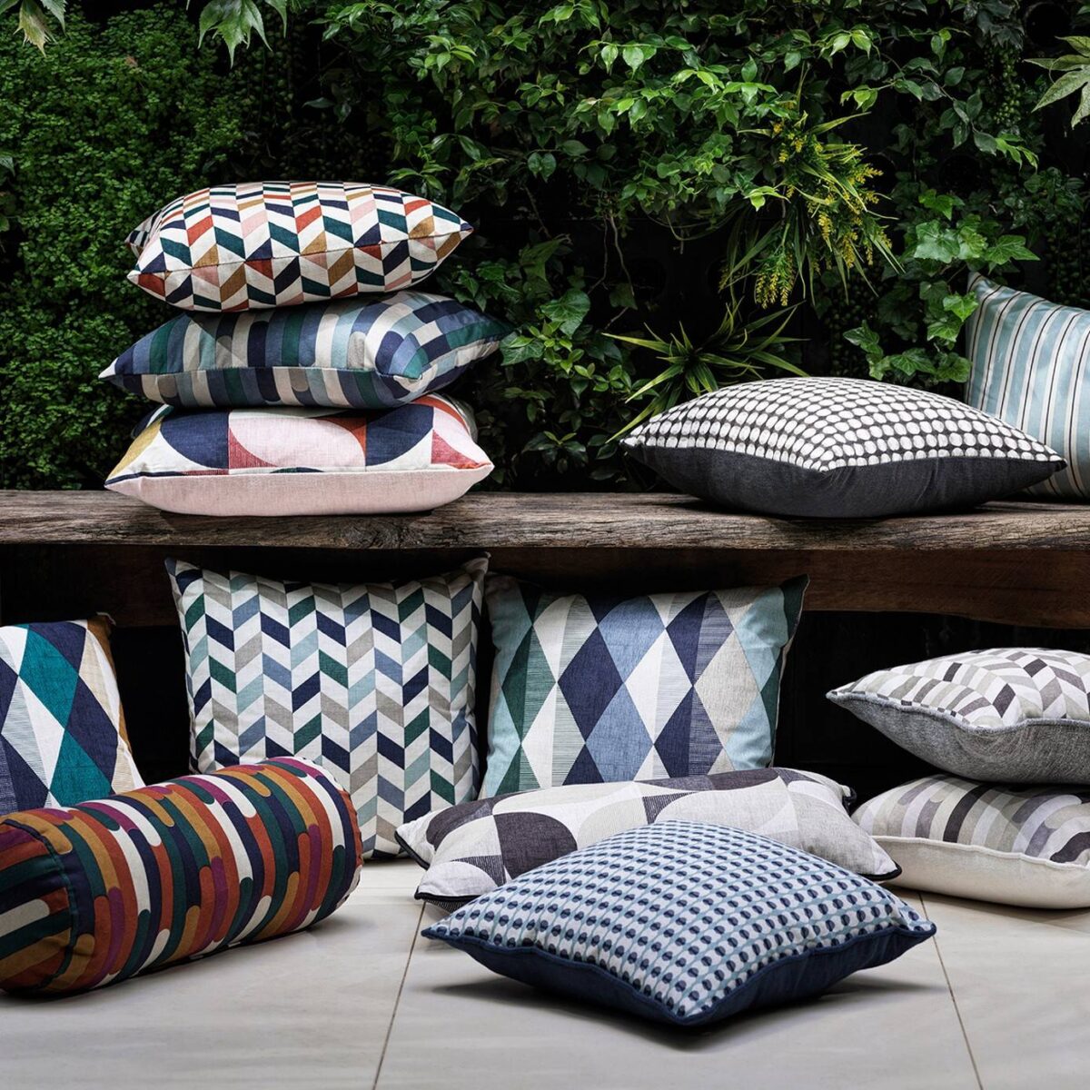 Denver Fabric - Monochrome from